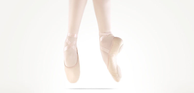Sewing Ribbons on MDM Ballet Shoes - Step By Step Instructions
