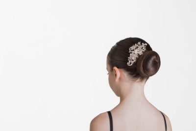 Rose Sparkle Hair Comb | Dancewear Nation Australia