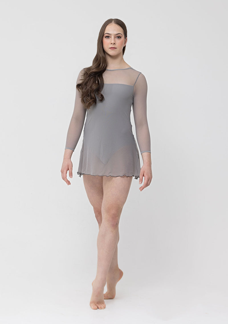 Studio 7 Amber Mesh Dress | Steel