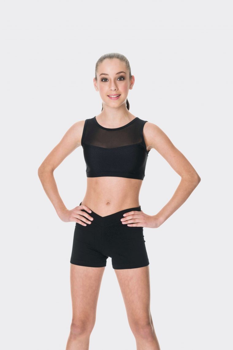 Studio 7 Mesh Crop Top | Adult