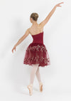 Studio 7 Floral Romance Tutu | Burgundy