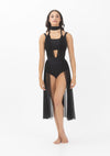 Studio 7 Convertible Mesh Overdress | Black