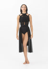 Studio 7 Convertible Mesh Overdress | Black