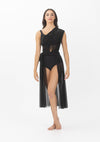 Studio 7 Convertible Mesh Overdress | Black