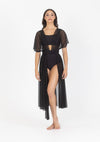 Studio 7 Convertible Mesh Overdress | Black