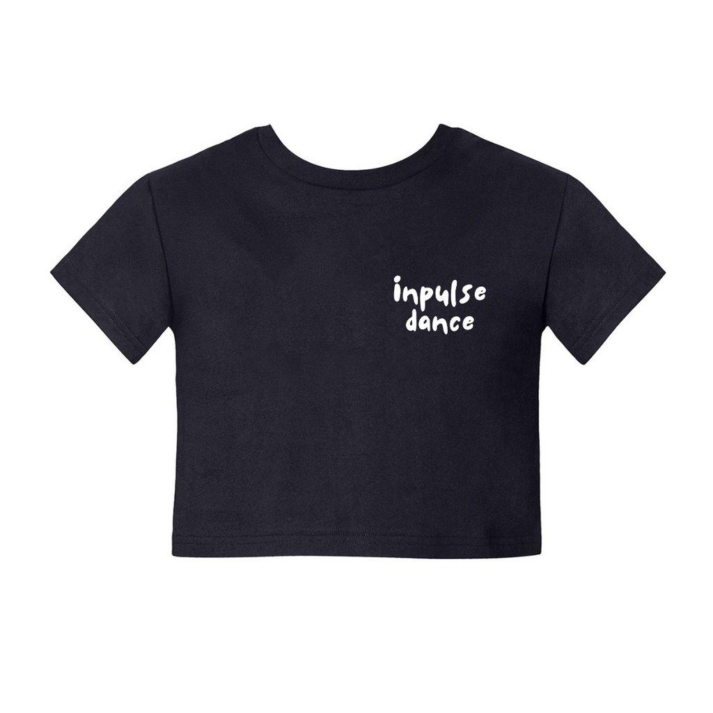 Inpulse Parker Cropped Tee Puff Print | PRE ORDER NOW
