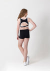 Studio 7 Holly Crop Top | Black/White