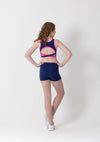 Studio 7 Holly Crop Top | Navy