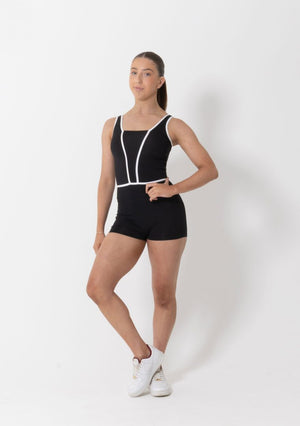 Studio 7 Kiki Biketard | Black