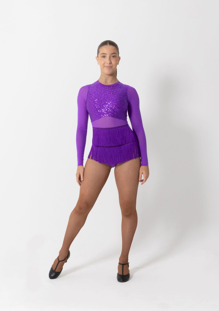 Studio 7 Liberty Sequin Leotard | Purple