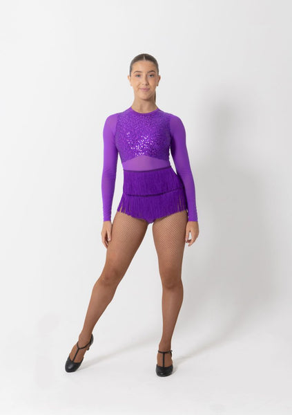 Studio 7 Liberty Sequin Leotard | Purple