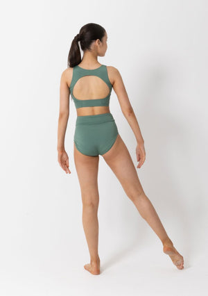 Studio 7 Livi Crop Top | Forest Green
