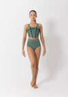 Studio 7 Livi Crop Top | Forest Green