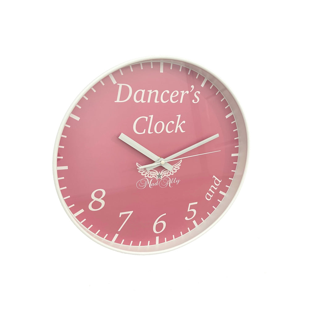 Mad Ally Dancers Clock | Pink