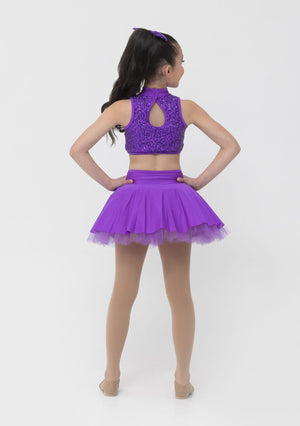 Studio 7 Skater Skirt | Purple