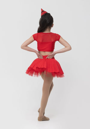 Studio 7 Skater Skirt | Red