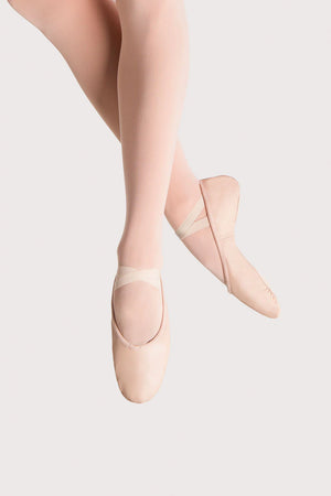 Bloch Prolite II Leather Ballet Flat | Pink | Adult