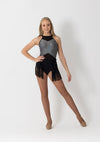Studio 7 Sabrina Leotard | Silver