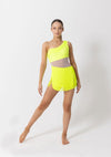 Studio 7 Sasha Tassel Dress | Neon Yellow