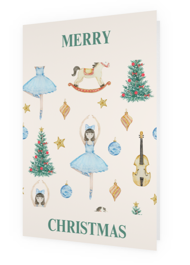Christmas Card | Ballerina