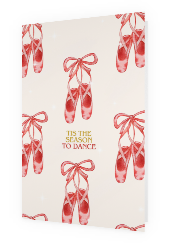 Christmas Card | Tis The Season To Dance