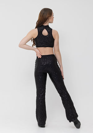 Studio 7 Sequin Stage Pants | Black