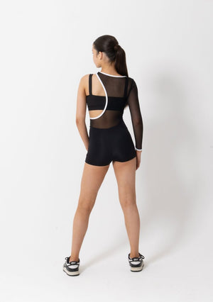 Studio 7 Tammy Biketard | Black / White