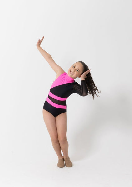Studio 7 Twilight Leotard | Neon Pink