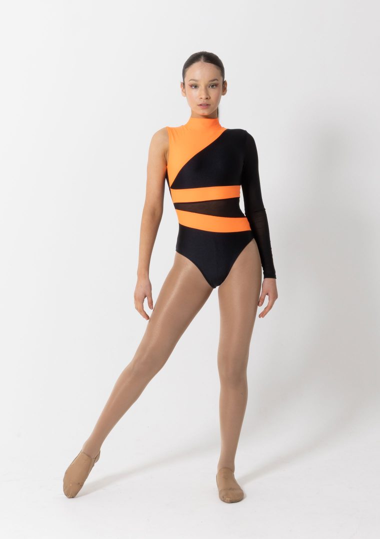 Studio 7 Twilight Leotard | Neon Orange