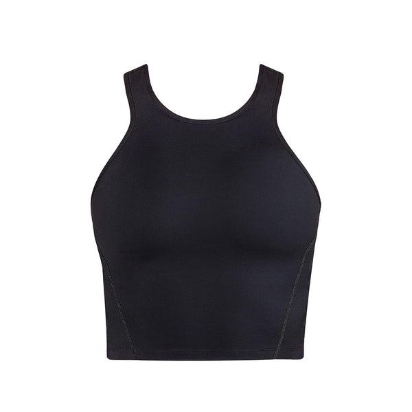 Energetiks Tori Racer Back Crop | Black (Adult)