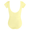 Energetiks Veronica Pleat Leotard | Lemon | Adult