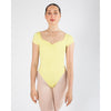 Energetiks Veronica Pleat Leotard | Lemon | Adult