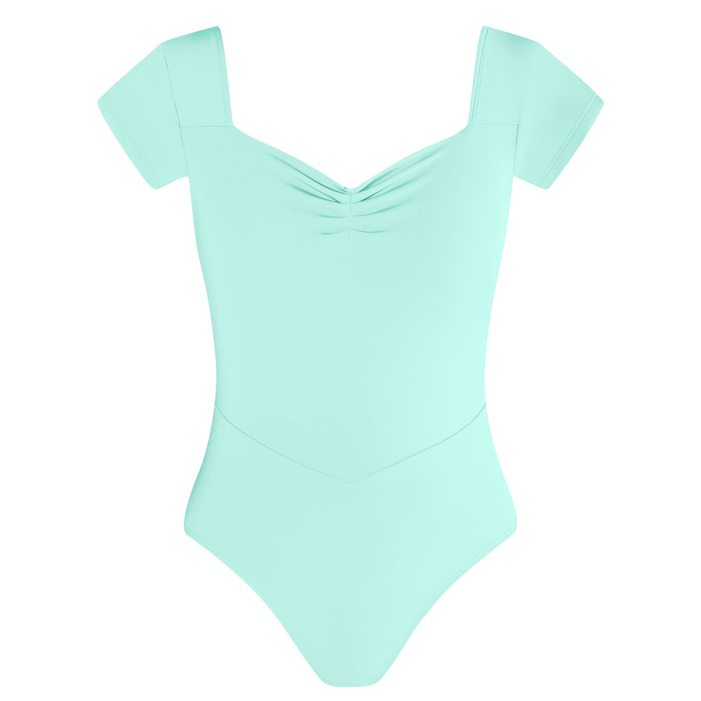 Energetiks Veronica Pleat Leotard | Mint | Adult