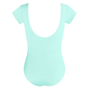 Energetiks Veronica Pleat Leotard | Mint | Adult
