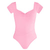 Energetiks Veronica Pleat Leotard | Petal Pink | Adult