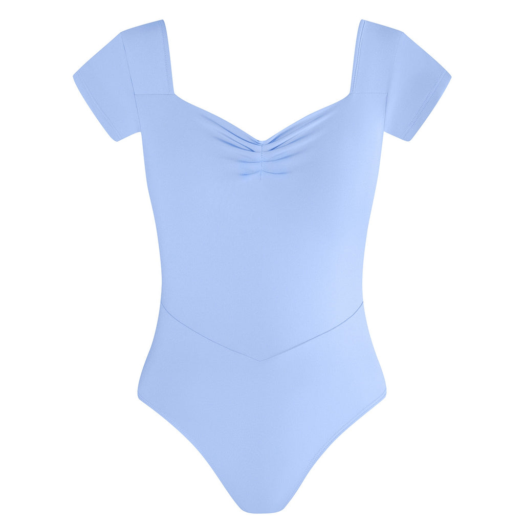 Energetiks Veronica Pleat Leotard | Powder Blue | Adult