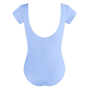 Energetiks Veronica Pleat Leotard | Powder Blue | Adult