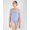 Energetiks Veronica Pleat Leotard | Powder Blue | Adult