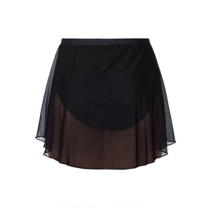 Energetiks Bella Mesh Skirt | Black | Adult