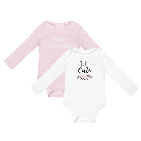 Long Sleeve Baby Romper Tutu