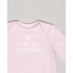 Long Sleeve Baby Romper | Ballerina
