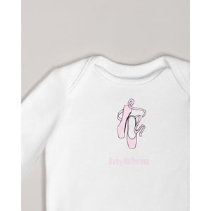 Long Sleeve Baby Romper | Ballerina