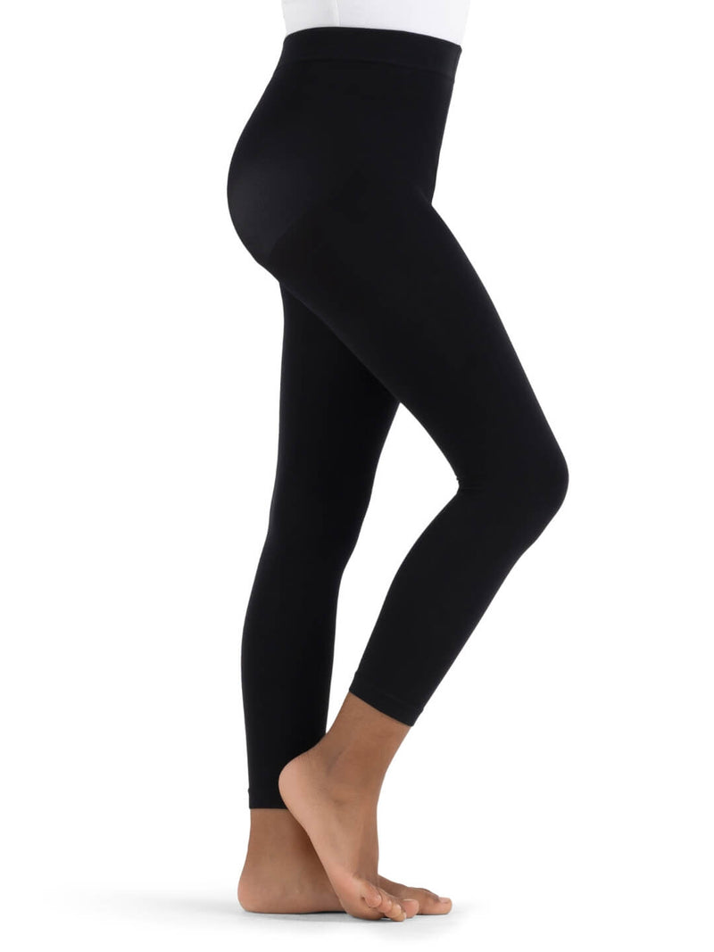 Capezio Footless Tight Self Knit Waist Band | Child
