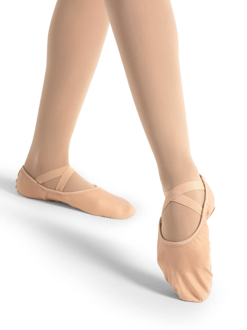 Capezio Hanami Canvas Ballet | Nude | Adult