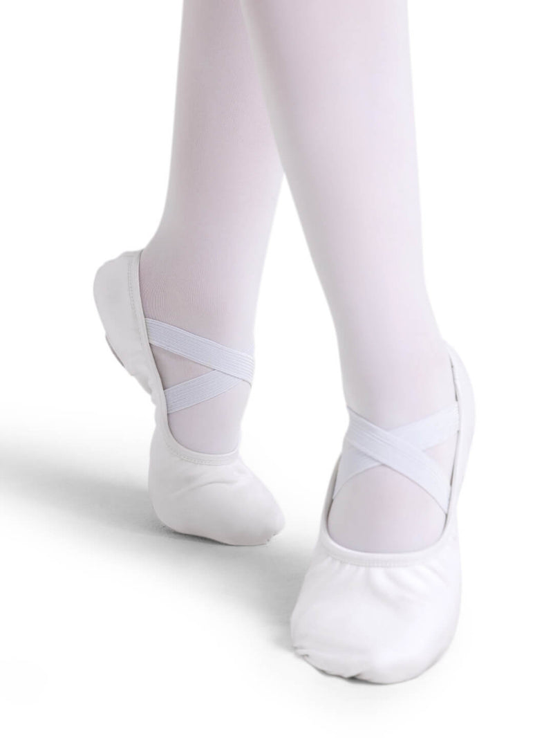 Capezio Hanami Canvas Ballet | White | Adult