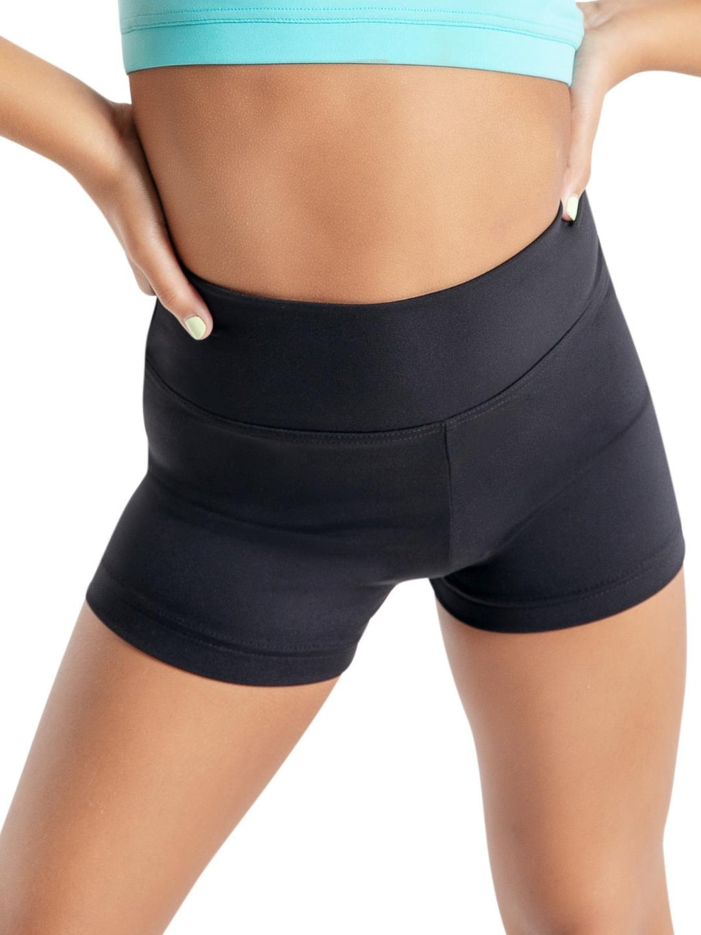 Capezio High Waisted Shorts | Child