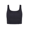 Energetiks Tori Crop Singlet | Black (Adult)