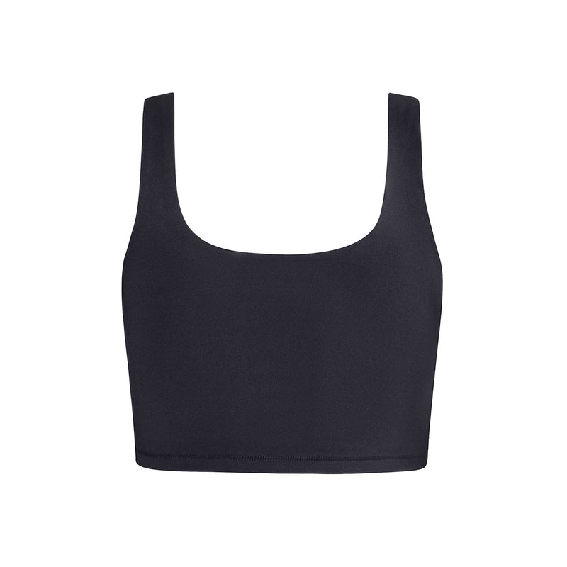 Energetiks Tori Crop Singlet | Black (Child)