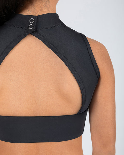 Energetiks Willow Crop Top Black | Child