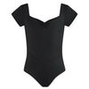 Energetiks Veronica Pleat Leotard | Black | Child